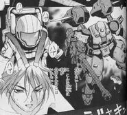 Tallgeese Zi-Long in The Glory of Losers manga