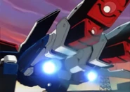 Close-up of Bird Mode's rear thrusters