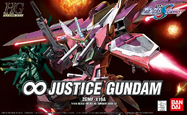 HG SEED 1/144 ZGMF-X19A ∞ Justice Gundam (2005): box art