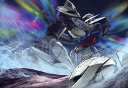 ∀ Gundam vs Turn X Illustration