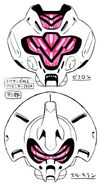 Head design illustration by Ippei Gyoubu.