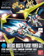 High Grade Build Custom 1/144 Universe Booster Plavsky Power Gate box art.