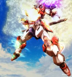 Kmk B01 Kamiki Burning Gundam The Gundam Wiki Fandom Hgbf 1/144 kamiki burning gundam in addition to the various martial art poses that can be replicated due to its highly articulated design this version features the sword weapon that can be mounted on the rear waist and also new flame effect parts runner x 8, manual x1. kmk b01 kamiki burning gundam the