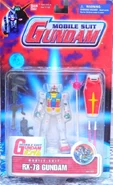 MSiA / MIA "RX-78-2 Gundam" (North American release; 2001): package front view