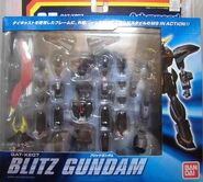 Advanced Mobile Suit in Action (AMSiA / AMIA) "GAT-X207 Blitz Gundam" (2003): package front view