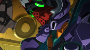 Face Armor open to reveal Yomagn'tho Interface (Yomagn'tho Blockade)