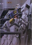 RX-78-2 - illustration by Kunio Okawara.