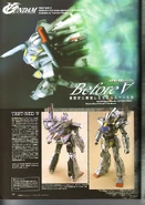 1/100 SYSTEM ∀-98 Prototype ∀ Gundam (TEST-BED ∀) by Tsutomu Okada based on Original 1/100 ∀ Gundam