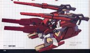 Gundam 00V Gundam Weapons - CB-0000G/C/T - Reborns Gundam Origin - Reborns Tank