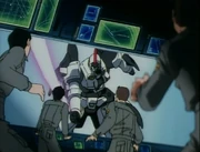 Zechs practices with Tallgeese.