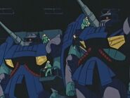 E.F.F.'s Zaku Cannons (Mobile Suit Zeta Gundam anime)