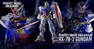 Perfect Grade Unleashed 1/60 RX-78-2 Gundam promotional image