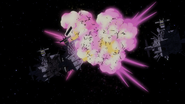 A group of Salamis-class ships attacked