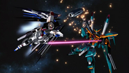 "Todesblock" 337mm Plasma-Sabot Bazooka sliced by Freedom Gundam (A Place for the Soul, HD Remaster)