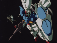 With RGC-83 GM Cannon II, and holding Beam Rifle and Shield