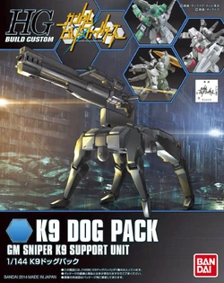 Bandai 010 GM Sniper K9 HGBF 1/144 Model Kit - A-Z Toy Hobby