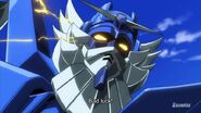 Zeus Gundam as seen on Gundam Build Fighters TV series