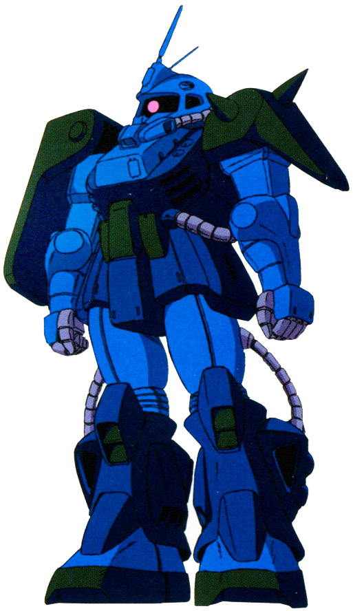 gundam zaku blue