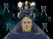 Strike Daggers with Morgan's Gunbarrel Dagger during the Battle of Boaz (Mobile Suit Gundam SEED: Never Ending Tomorrow)