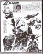 ZZ Gundam design (3rd draft) by Makoto Kobayashi