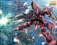 MG 1/100 GAT-X303 Aegis Gundam - Box art