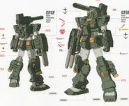 Re-illustrated by Kyoshi Takigawa as featured in "Master Archive Mobile Suit RX-78 Gundam" (GA Graphic; 2011)