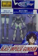 Mobile Suit in Action (MSiA / MIA) "ZGMF-X56S/γ Blast Impulse Gundam" (2004): package front view