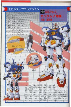 Rx 78 7 7th Gundam The Gundam Wiki Fandom Rx 78 7 7th Gundam The Gundam Wiki Fandom