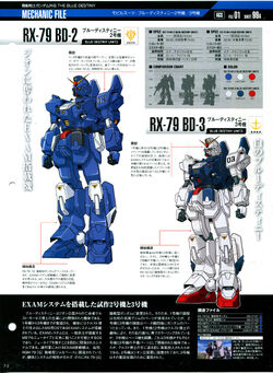 Rx 79bd 3 Blue Destiny Unit 3 The Gundam Wiki Fandom