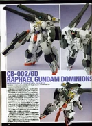 Custom built 1/144 CB-002/GD Raphael Gundam Dominions (1)
