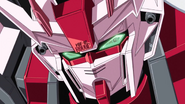 Strike Rouge Gundam Head Close-Up 02 (SEED Destiny HD Ep27)