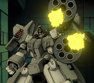 Serpents are the Mariemaia Army's main mobile suit