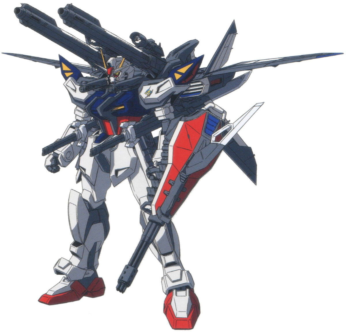 GAT-X105E+AQM/E-M1 Strike E + I.W.S.P. | The Gundam Wiki | Fandom