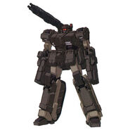 D-50C Loto Mobile suit mode, equipped with machine cannon