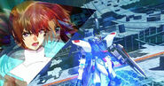 Flay in-game cameo for Gundam Extreme VS.