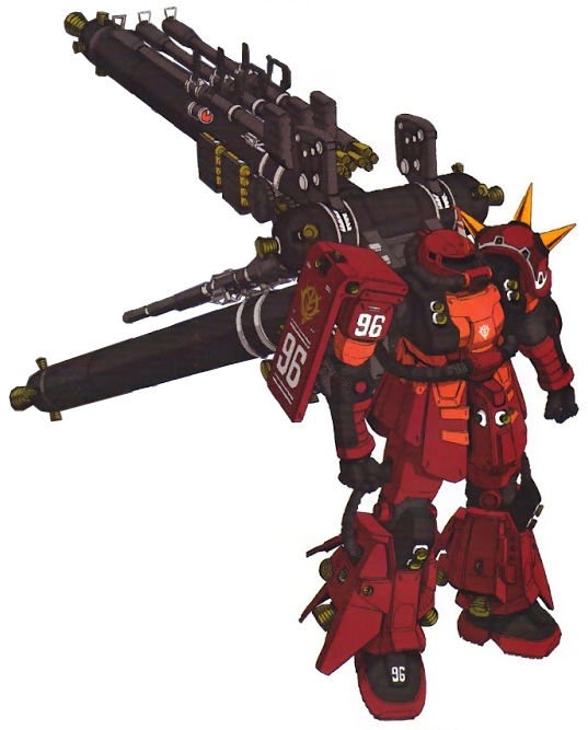 MS-06R Zaku II High Mobility Type (Reuse 