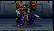 Devil Gundam's final form in Shin Super Robot Taisen