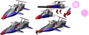 Sprites from SD Gundam G Generation World