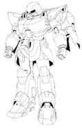 Proto GINN Lineart.png (167 KB) Front view