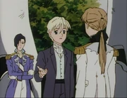 Quatre talks to Relena.