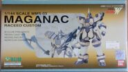 1/144 B-Club "WMS-03 Maganac (Raceed Custom)" resin cast kit: box art.