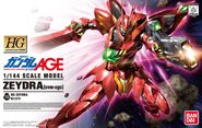 HGAGE 1/144 xvm-zgc Zeydra (2012): box art