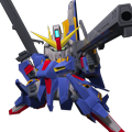 S-Rank ZII as it appears in SD Gundam Capsule Fighter Online