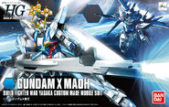 HGBF 1/144 GX-9999 Gundam X Maoh (2013): box art