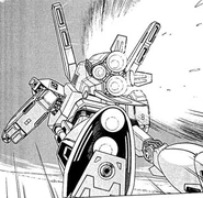 Close up of backpack