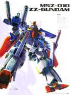 ZZ Gundam Illustration 1