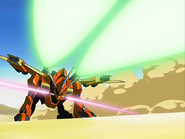 Firing Twin Beam Cannon while Twin Beam Saber is activated (1) (Original)