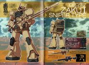 MS-05L Zaku I Sniper Type - SpecTechDetailDesign