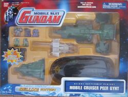 Mobile Suit Gundam Deluxe Battleship Playset Mobile Cruiser