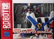 Robot Damashii MSZ-010S Enhanced ZZ Gundam (2015): package front view